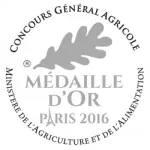 Médaille d’or Paris 2016