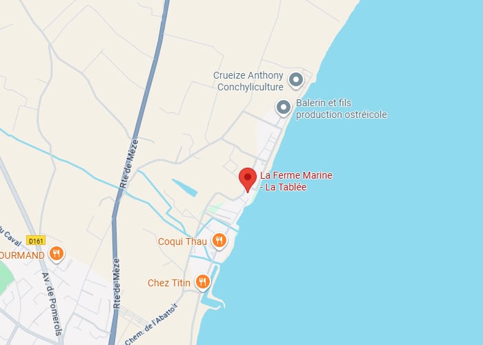 La Ferme Marine - La Tablée : Carte et Ostréiculture