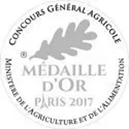 Médaille d'Or Agricole Paris 2017 Concours Général